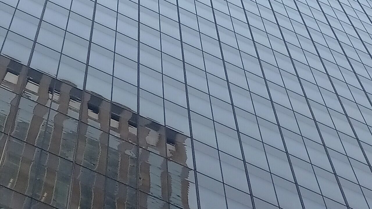 Bank of America Tower glass skyscraper facade