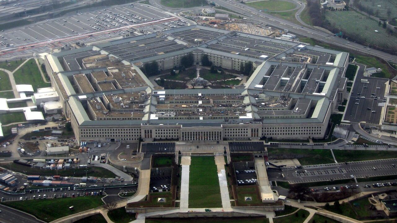 Aerial view of the Pentagon